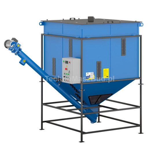 Slimákový podávač PS-2500 s násypkou 2,5 m³
